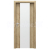 PORTA Doors SET rámové dvere RESIST 4.B. Sklo, Halifax Prírodný + zárubeň