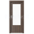 PORTA Doors SET rámové dvere RESIST 1.3. Sklo, Gladstone - Dub Hnedý + zárubeň