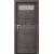 PORTA Doors SET Rámové dvere VERTE HOME C.1 so sklom, 3D fólia Dub tmavý + zárubeň