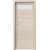 PORTA Doors SET Rámové dvere VERTE HOME C.1 so sklom, fólia Orech bielený + zárubeň
