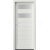 PORTA Doors SET Rámové dvere VERTE HOME C.2 so sklom, 3D fólia Wenge white + zárubeň