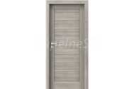 PORTA Doors SET Rámové dvere VERTE HOME D.0 plné, 3D fólia Agát strieborný + zárubeň