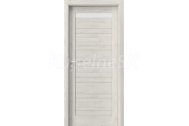 PORTA Doors SET Rámové dvere VERTE HOME D.1 so sklom, 3D fólia Nórska borovica + zárubeň