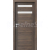 PORTA Doors SET Rámové dvere VERTE HOME D.2 so sklom, 3D fólia Dub šarlátový + zárubeň
