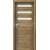 PORTA Doors SET Rámové dvere VERTE HOME D.3 so sklom, 3D fólia Agát medový + zárubeň