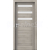 PORTA Doors SET Rámové dvere VERTE HOME D.3 so sklom, 3D fólia Agát strieborný + zárubeň