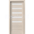 PORTA Doors SET Rámové dvere VERTE HOME D.5 so sklom, fólia Orech bielený + zárubeň