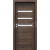 PORTA Doors SET Rámové dvere VERTE HOME H.3 so sklom, 3D fólia Dub šarlátový + zárubeň