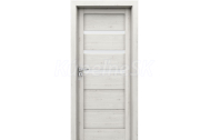 PORTA Doors SET Rámové dvere VERTE HOME H.3 so sklom, 3D fólia Nórska borovica + zárubeň