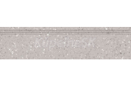 Rako Porfido DCPVF811 dlažba schodovka, šedá 30x120 cm, rektifikovaná, matná 1.tr.