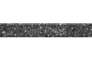 Rako Porfido DSAS4812 sokel, čierna 60x9,5 cm, 1.tr.