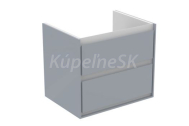 Ideal Standard E0818EQ Connect Air skrinka pod umývadlo 60cm-(dekor lesklý svetlý šedý lak
