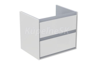 Ideal Standard E0818KN Connect Air skrinka pod umývadlo 60cm-(lesklý biely/svetlo šedý lak
