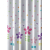 Aqualine Sprchový záves 180x180cm, polyester, kvetovaný farebný