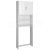 Aqualine SIMPLEX ECO skrinka za práčku 63x25x190cm, biela