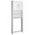 Aqualine SIMPLEX ECO skrinka za práčku 63x25x190cm, biela