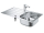Grohe Drezy - Súprava nerezového drezu K200 a batérie Eurosmart 31565SD1