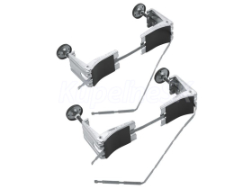 Grohe Essence - Nohy k vani, chróm 49115000