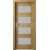 PORTA Doors Set BEZFALCOVÉ dvere VERTE PREMIUM A.4 skloMat, 3Dfólia Dub Prírodný+zárubeň