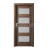 PORTA Doors Set BEZFALCOVÉ dvere VERTE PREMIUM A.4 skloMat, 3Dfólia Dub Šarlátový+zárubeň