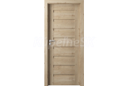 PORTA Doors Set BEZFALCOVÉ dvere VERTE PREMIUM D.0 Plné, 3Dfólia Dub Klasický+zárubeň