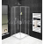 Gelco SIGMA SIMPLY štvorcová sprchová zástena 900x900mm Posuv.dv. Roh.vstup, Chróm,Číre