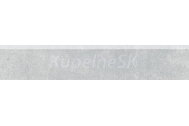 Rako DSAPS741 REBEL dlažba-sokel,šedá, 45x8,5x0,8cm,matná,mrazuvzdorná,1.tr