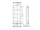 Aqualine BONDI vykurovacie teleso 450x934mm, biela
