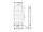 Aqualine BONDI vykurovacie teleso 450x934mm, antracit