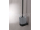 Nimco NIKAU WC kefa s držiakom, biela keramika/čierny mat NKC 30094KN-90