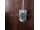 Nimco MAYA WC kefa s držiakom, matné sklo/chróm MA 29094CN-26