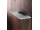 Nimco MAYA Polička, dĺžka 300 mm, matné sklo/čierna mat MAC 29091B-30-90