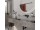 Nimco MAYA Polička, dĺžka 400 mm, matné sklo/čierna mat MAC 29091B-40-90