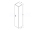 Ravak COMFORT SB bočná vysoká skrinka 35x160x32cm, biela/biela+Cleaner