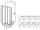 Ravak ASDP3-90 Sprchové dvere posuvné trojdielne 90x198 cm, white, Pearl + Cleaner