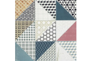 Rako DECO DAK4H659 viacfarebná, dlažba 45x45x0,8 cm,matná,mrazuvzd.,rektifik,R9,1.tr.