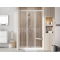 Ravak ASDP3-90 Sprchové dvere posuvné trojdielne 90x198 cm, white, Transparent