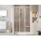 Ravak ASDP3-120 Sprchové dvere posuvné trojdielne 120x198 cm, satin, transparent