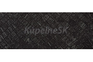 Tubadzin Modern Basalt black dekor 29,8x74,8cm, mat+lesk,rektifikovaný