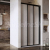 Ravak ASDP3-80 Sprchové dvere posuvné trojdielne 80x198 cm, black, pearl + Cleaner