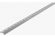 ALCA Nerezová lišta pre spádovanú podlahu, obojstranná APZ906M/1200 pre dlažbu do 12mm mat