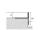 Glass Profile GPS3/SX/10 spádový profil ľavý nerez satin 98cm, 10mm, na podlahu