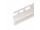 Glass Profile GPS4/SX/10 spádový profil ľavý nerez satin 120cm, 10mm na podlahu k stene