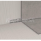 Glass Profile GPS4/SX/10 spádový profil ľavý nerez satin 148cm, 10mm na podlahu k stene