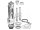 Geberit Splachovací ventil typ 240, dvojité splachovanie 3/6 ls pre WC kombi, univerzálne