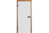 JAP sklenené krídlové dvere 80/197cm, satinato biela
