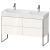 Duravit XSquare Skinka pod umývadlo stojaca, 4 zásuvky 731x1184x460, White High Gloss