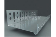 Celox Soklový profil zakladací š.203mm h.1mm, 2,5 m