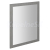 Sapho NIROX zrkadlo v ráme 600x800x28mm, dub strieborný (LA610)