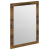 Sapho TREOS zrkadlo v ráme 750x500x28mm, dub Collingwood (TS753)